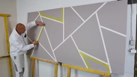 Geometric wall painting ideas 2021