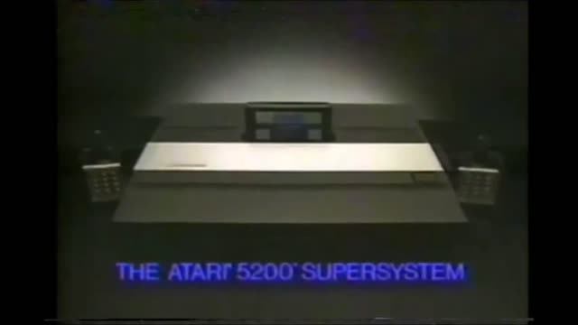 1983 Atari 5200 Supersystem Pac Man Commercial