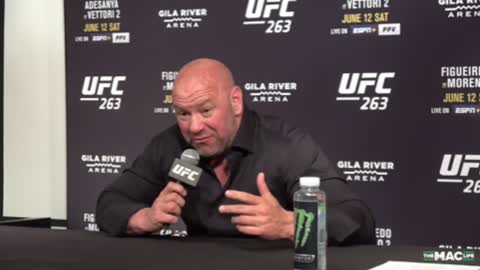 Dana White representing Free Speech