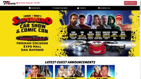 Superhero car show taking over at Freeman Coliseum Saturday