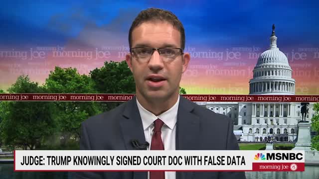 The Ruling Is Really Striking': Trump Involved In 'Conspiracy To Defraud U.S.', Says Judge