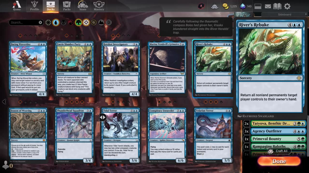 Magic the Gathering Arena: Watch me duel Pro. players in the Ranked format, Match 2 out of 3