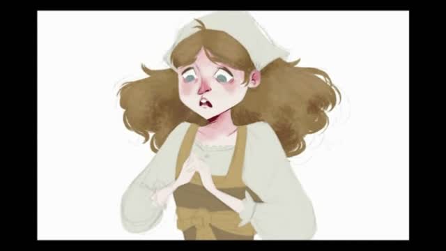 Draw The Girl's Mouth And Teeth