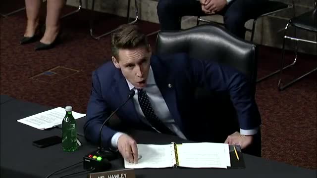 Sen. Josh Hawley Unleashes On Energy Secretary Who Tried Blaming Putin For High Gas Prices