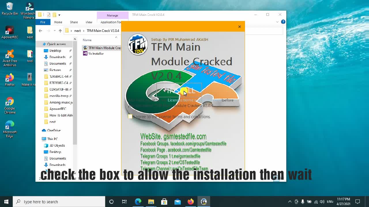 The new TFM 2.0.4 TFM developer Tool