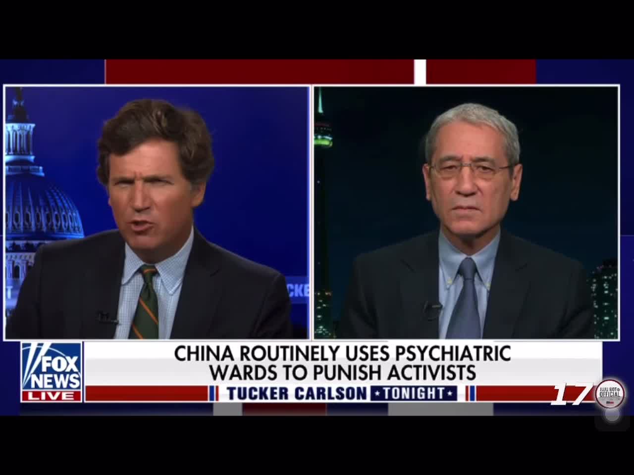China is locking up political opponents psychiatric hospitals.