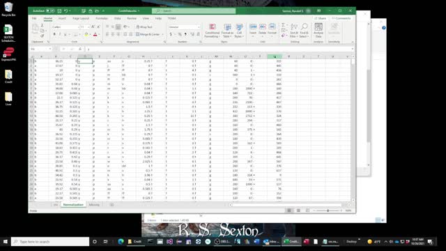32 Credit Missing Data