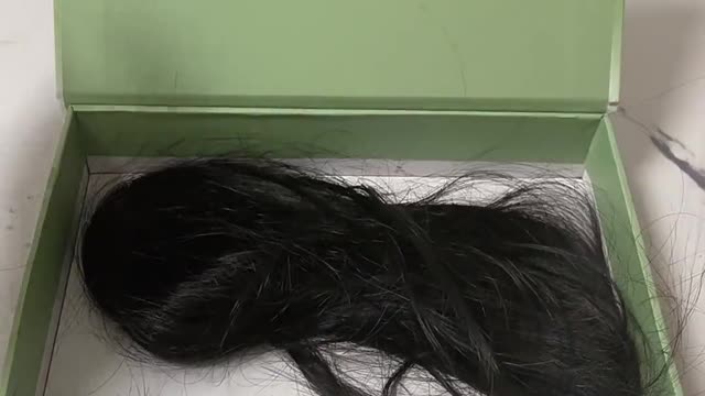 Every time I talk about a girl friend, I collect a hair from her
