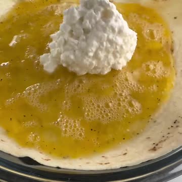 High Protein Breakfast Tortilla