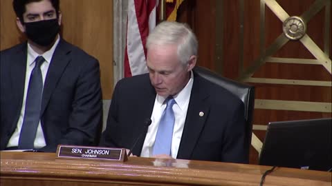 Sen. JOHNSON (R) last hearing of irregularities in the 2020 election