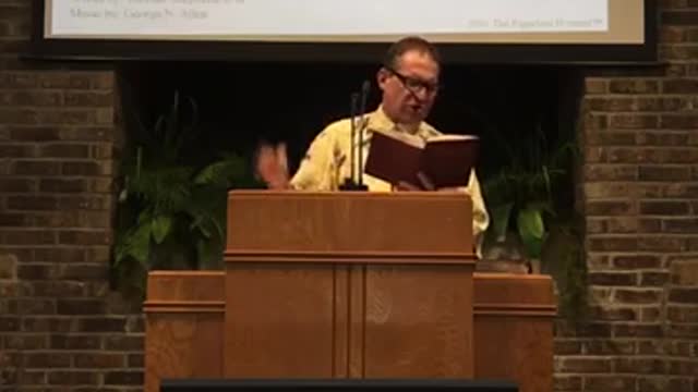 Sunday Morning 9-26-21 Minister Chase Lawhead (Fearing God)