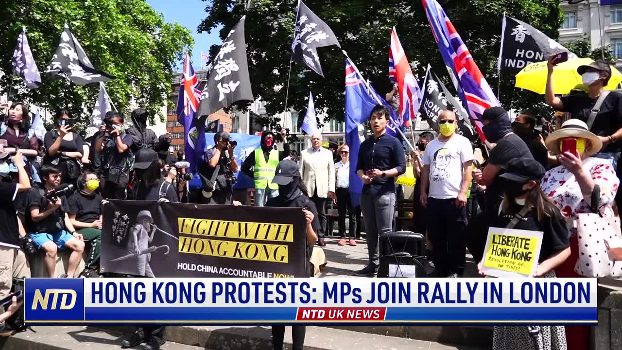 UK MPs Join Hong Kong Rally in London