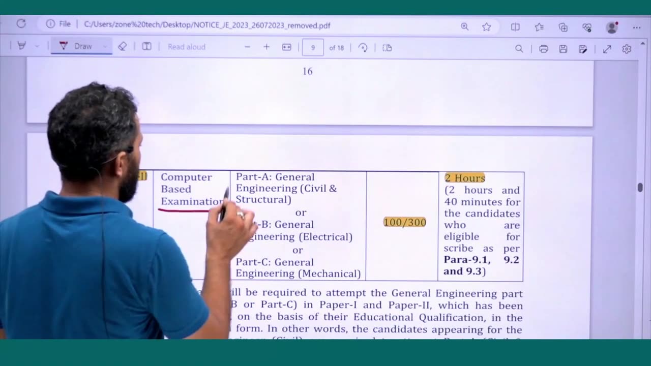 SSC JE 2023 _ SSC JE New Pattern & Exam Scheme 2023 _ Ram Sir ZONE TECH