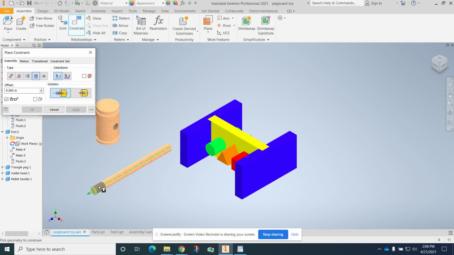 Mallet assembly 8 of 10