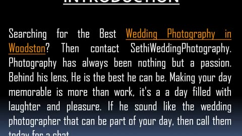 Best Wedding Photography in Woodston