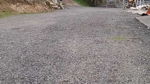 2 loads driveway rock 3/4 minus