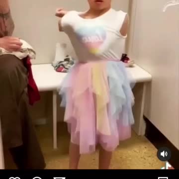 Little boy wanted new dress at home 😮