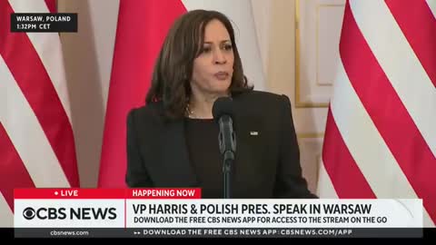 Kamala Harris Embarrasses US on the World stage