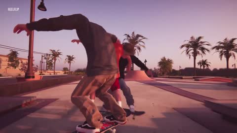 skateboarding