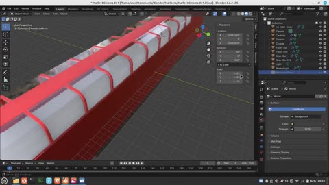 Strange Display in Blender