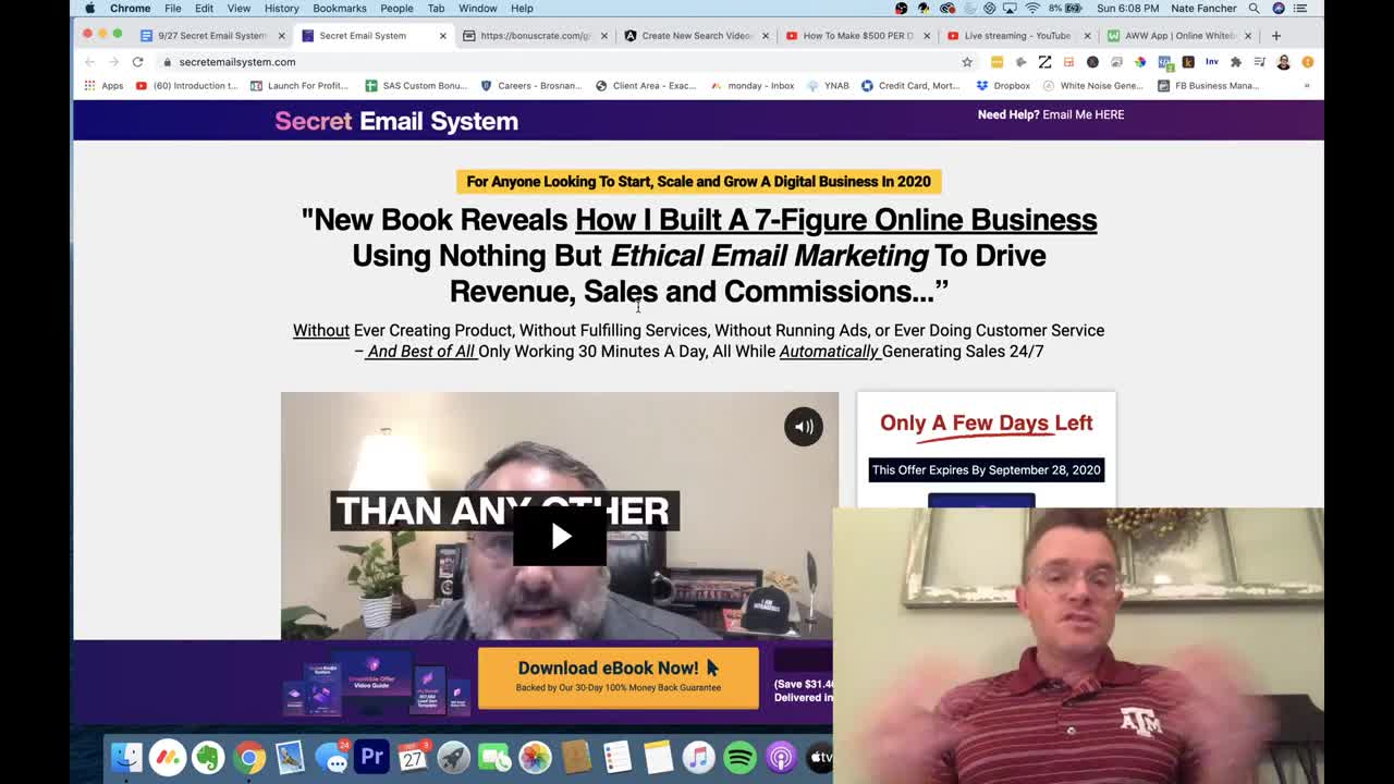 Secret Email System Review - 🆘 - MEGA MIND BLOWING BONUSES! 🤯 - Matt Back Secret Email System