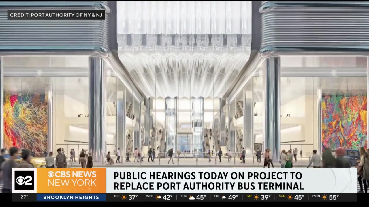 Public hearings to get started on replacing Port Authority Bus Terminal