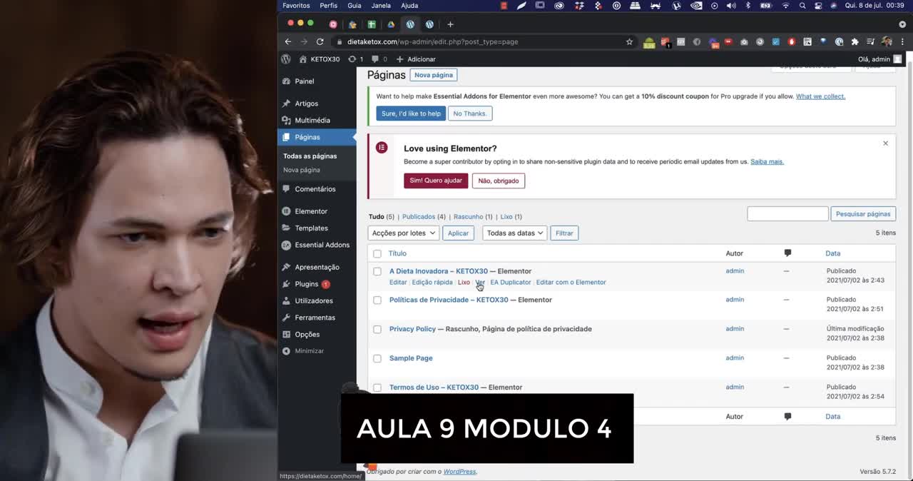 Nomade Milionario - Modulo 4 - Aula 09 - Download Wordpress