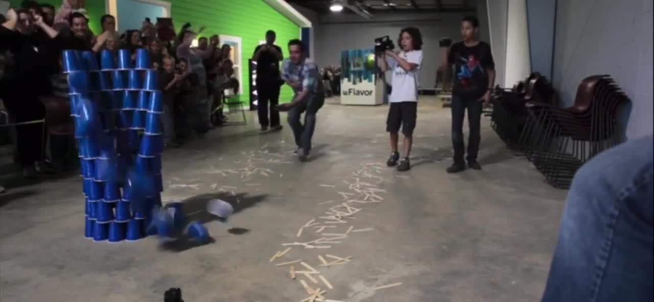 Creator Sets the World Record for Longest Stick Bomb