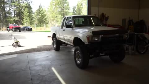 Incredible Transformation Of A 1990 Toyota Pickup.