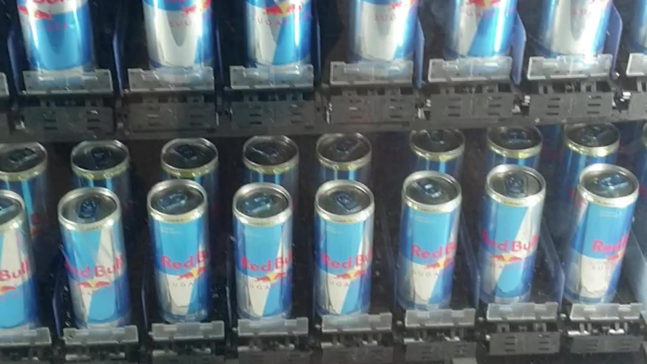 Red Bull Vending Machine in Metro 🚇