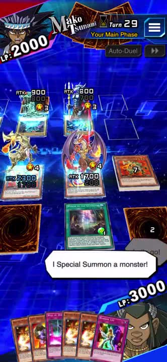 Yu-Gi-Oh! Duel Links - Rekindling UR Magic Card Gameplay (Box No.31 Rage of Volcano UR Card)