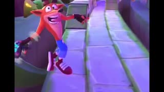 Fake Coco Boss Fight Gameplay - Crash Bandicoot: On The Run! (S2 Running Outta Time)