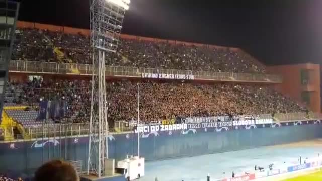 Atmosfera na Maksimiru uoči utakmice Dinamo - Young Boys