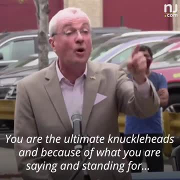 Governor Murphy - Told Anti-Vax Protestors - You've Lost Your Minds