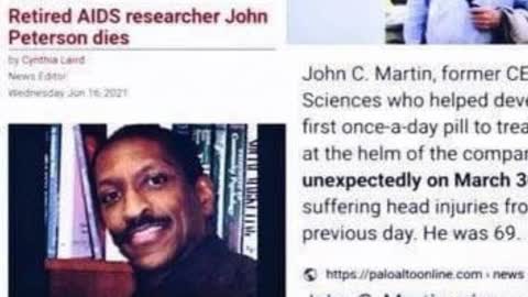 The Many HIV Scientists who Died in Recent Years