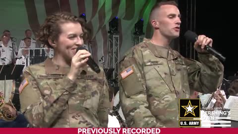 The U.S. Army Voices and Downrange perform a medley of hits by Queen Fans