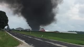 Aftermath of Sheboygan Falls Plane Crash