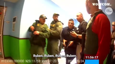 Uvalde police body cameras show disorganized response to school shooting