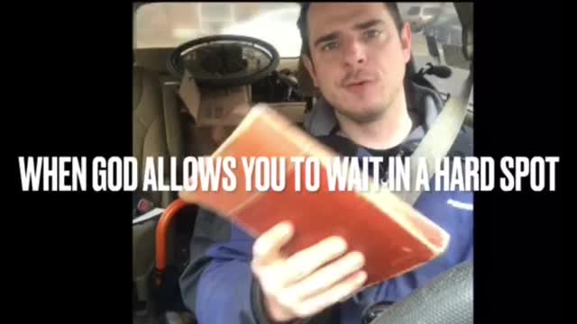 When God Allows Us To Wait In A Hard Spot