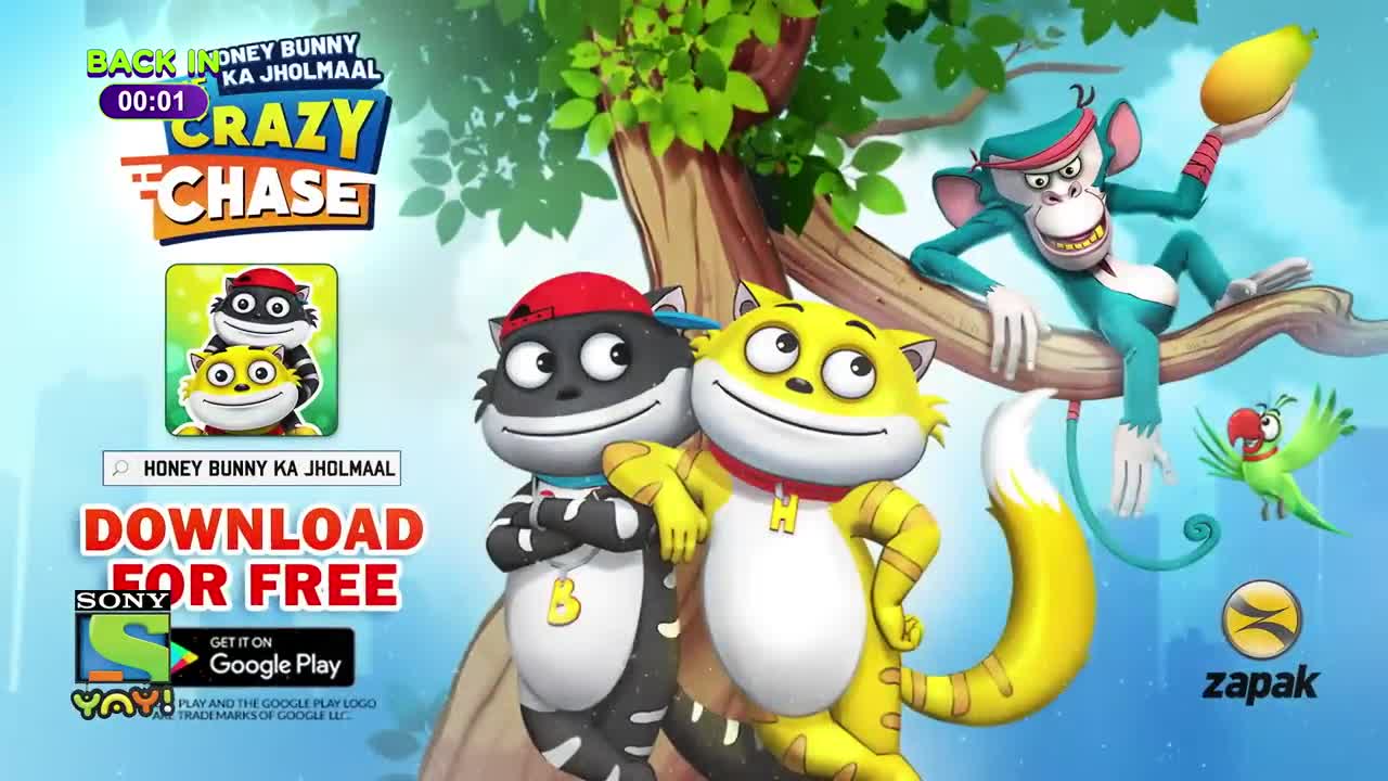 গ্যারেজ - Honey Bunny Ka Jholmaal - Full Episode in Bengali - Videos for kids_p4