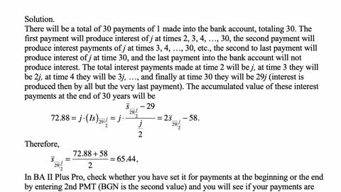 Exam FM exercise for May 26, 2022