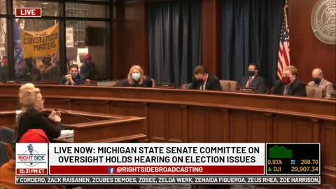 IT support for dominion talks at hearing at Michigan