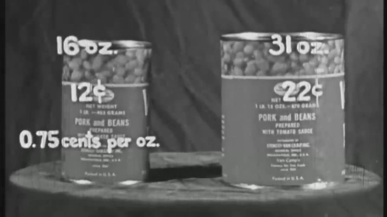 Public Service Film - Buying Food (1950) USA