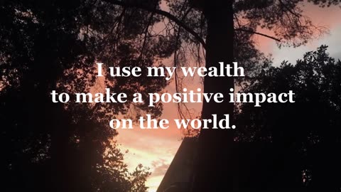 Affirmations for Wealth