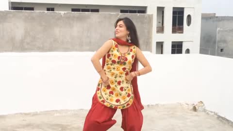 English medium dance//dance with alisha//Haryanvi song