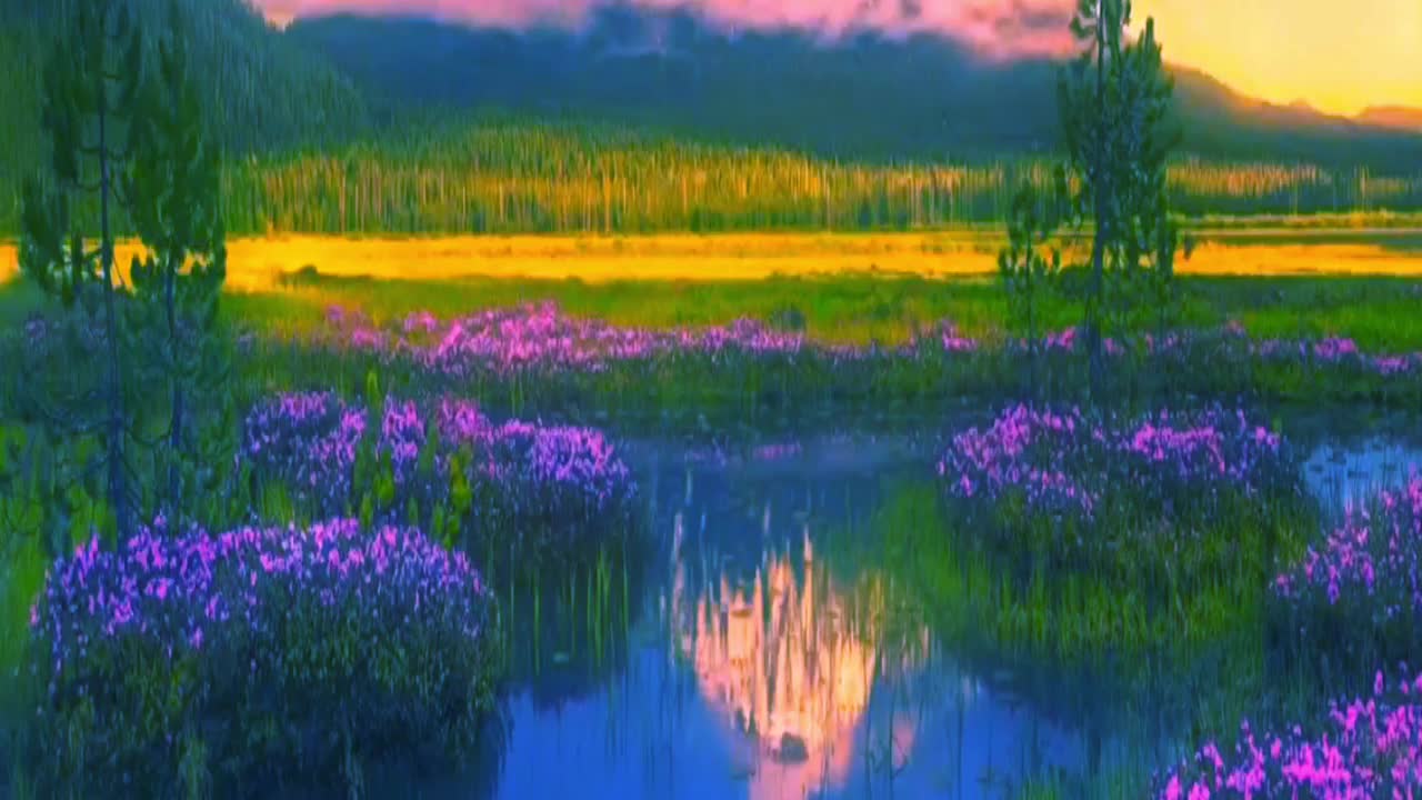 nature of beautiful scenery is another world worth seeing and reflecting on