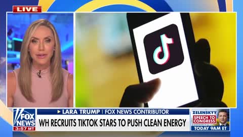 Lara Trump_ 'White House recruited TikTok stars to spread their lies'