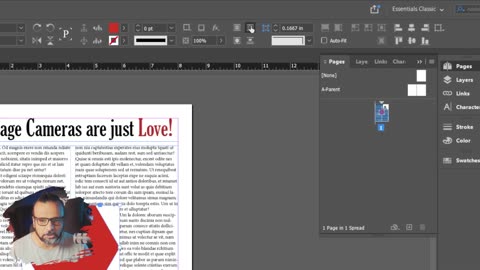 InDesign Text Wrap Class 08 اردو हद_1080p