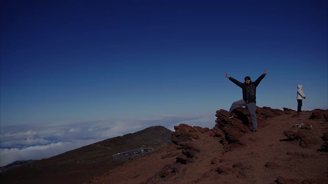 Driving Mount Haleakala