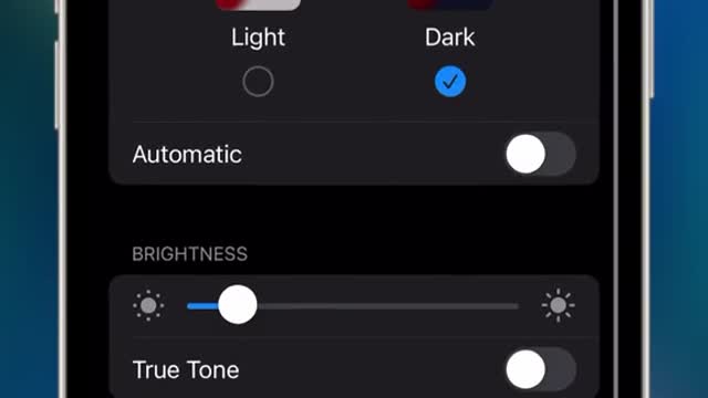 Activate „True Tone“ 📱🔆